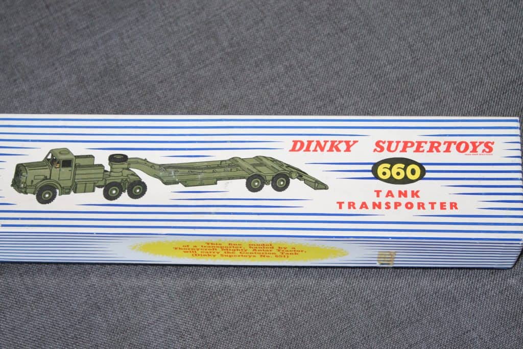 Dinky Toys 660 4 Tank Transporter - Diecast