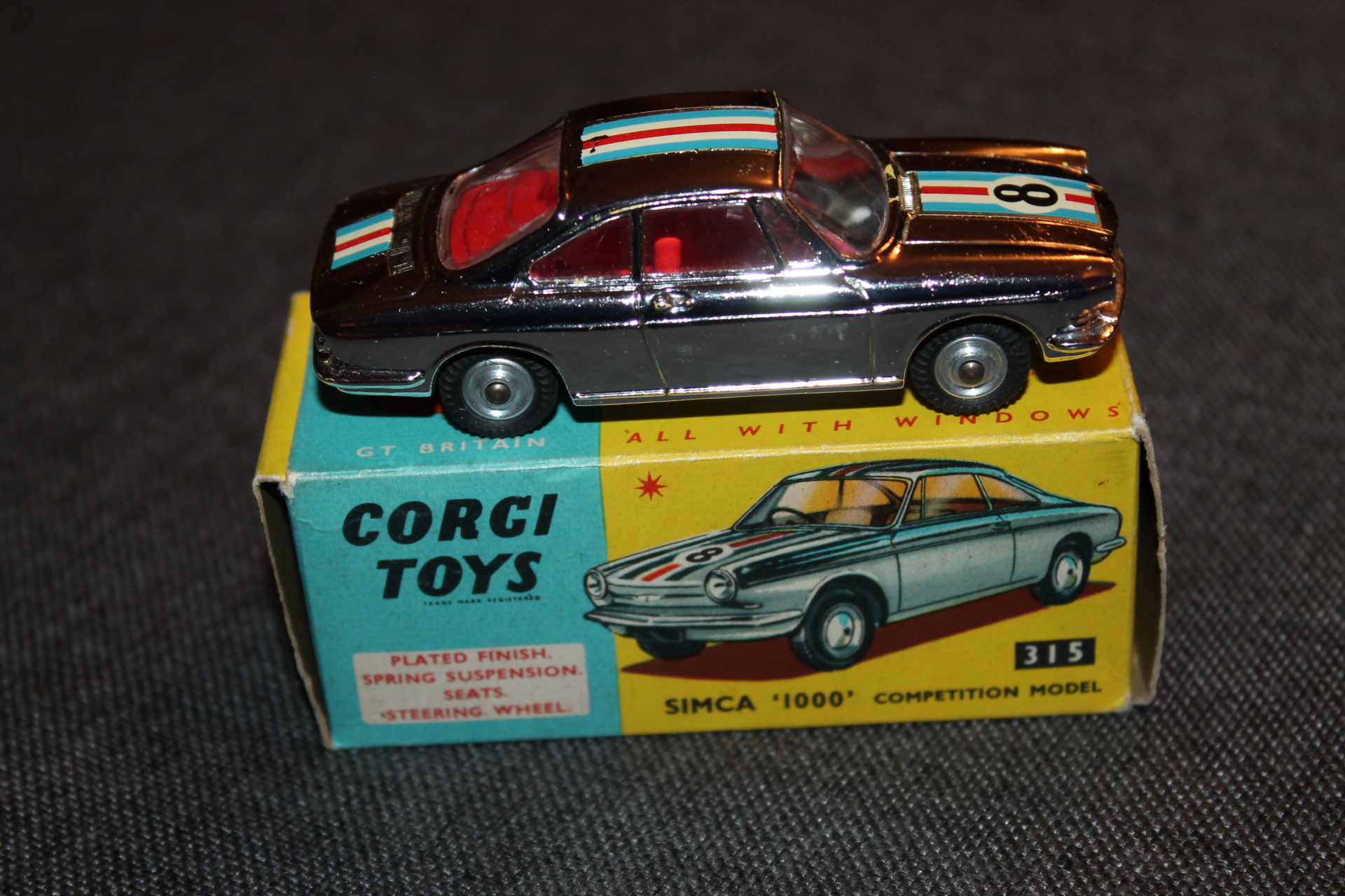 Toys 315 Simca 1000 Competition Diecast