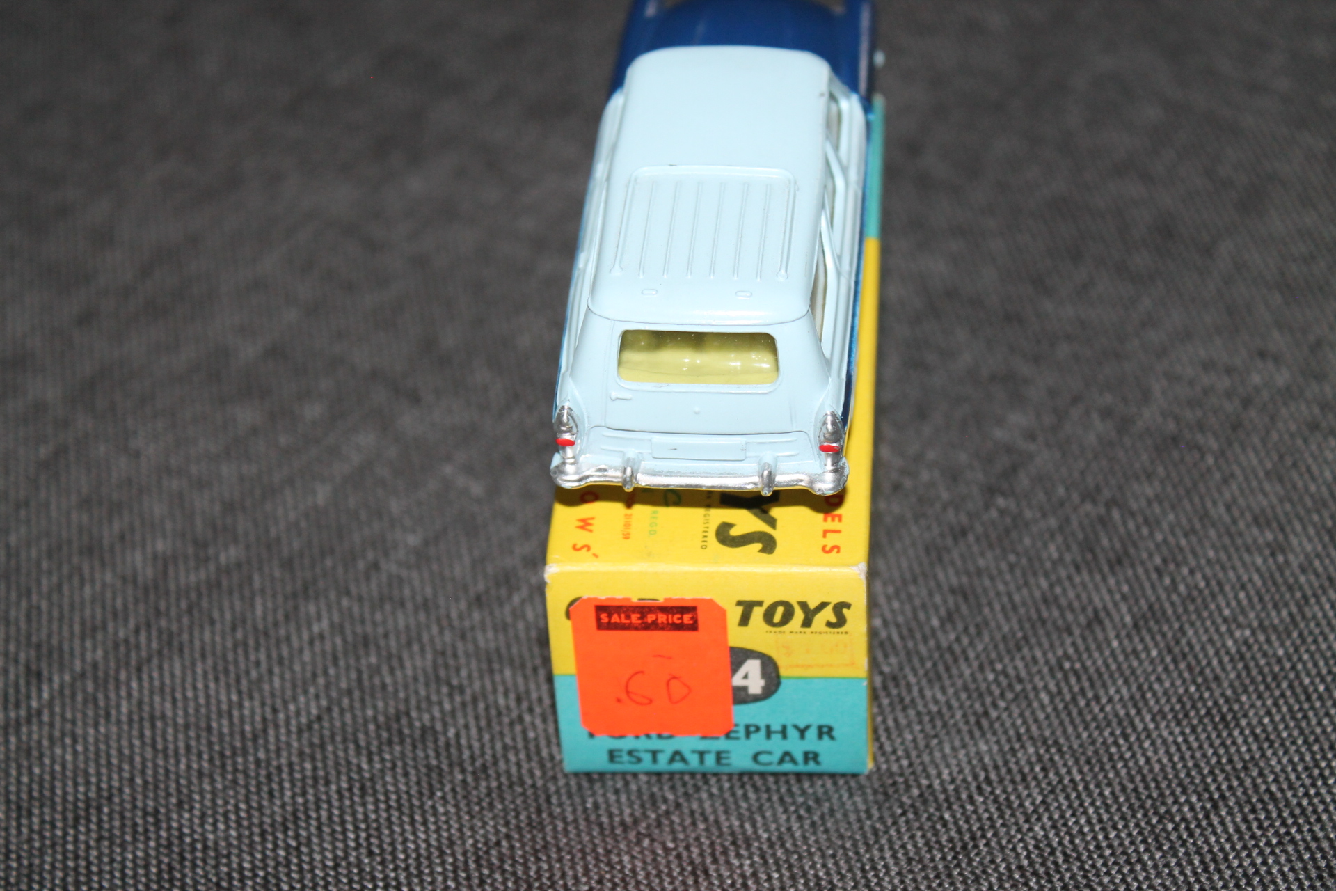 Corgi D36/1 – Set 3 Voitures Ford Zephyr Racing – Échelle 1/43 – Miniature Diecast