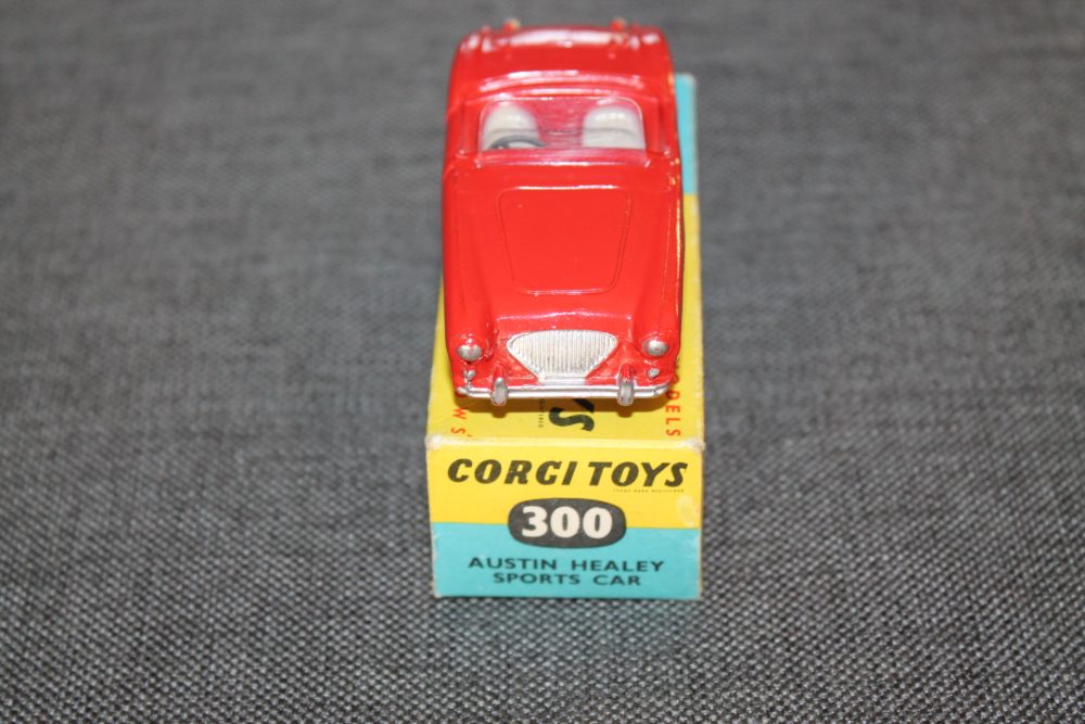 austin-healey-red-corgi-toys-300-front