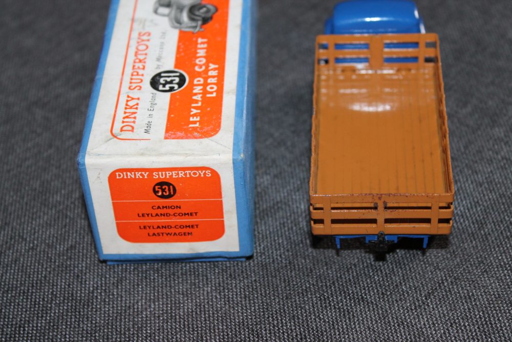 comet-stake-lorry-blue-and-brown-dinky-toys-531-back