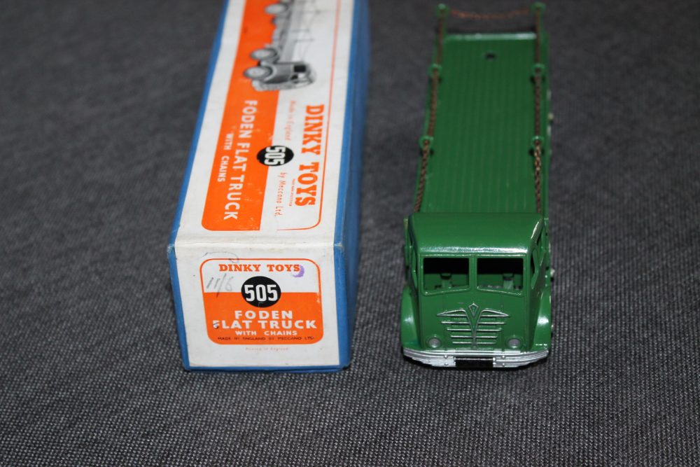 f-frontoden-2nd-cab-chain-lorry-green-dinky-toys-505
