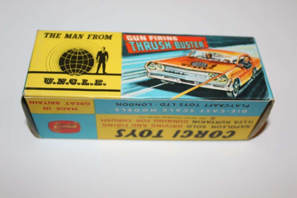 Corgi Toys 497 – Oldsmobile 88 – The Man From U.N.C.L.E. – MIB (dans Boîte)