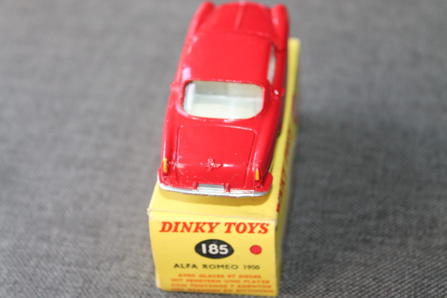 Boîte Vide Dinky Toys 24J - Alfa Romeo 1900 Super Sprint - Emballage D'origine