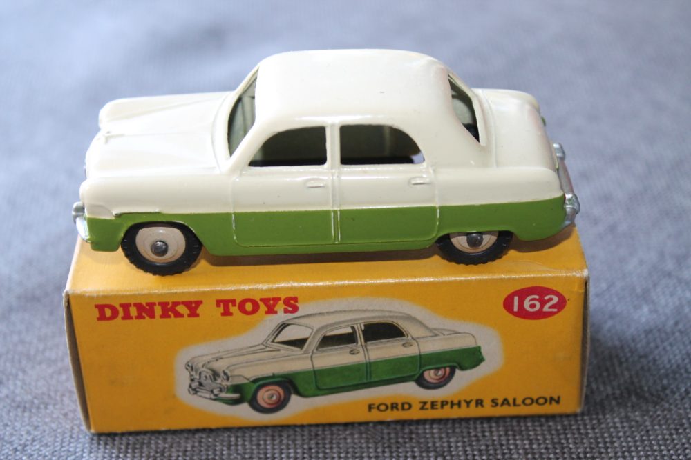 ford-zephyr-lime-green-and-cream-and-beige-wheels-dinky-toys-162