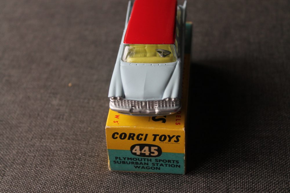 plymouth suburban station wagon corgi toys 445-front