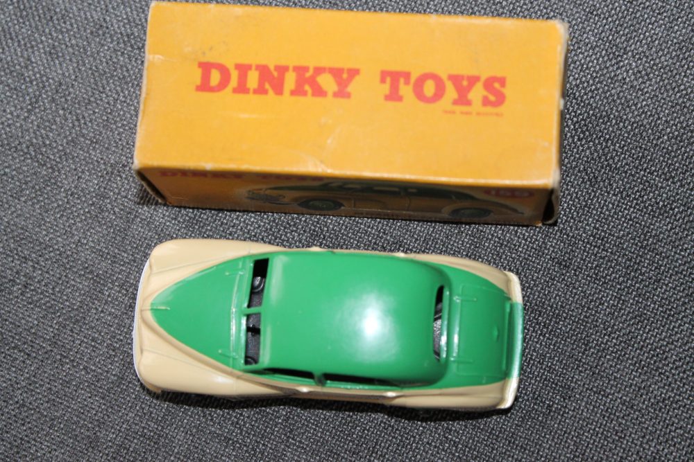 morris oxford green and cream dinky toys 159 top