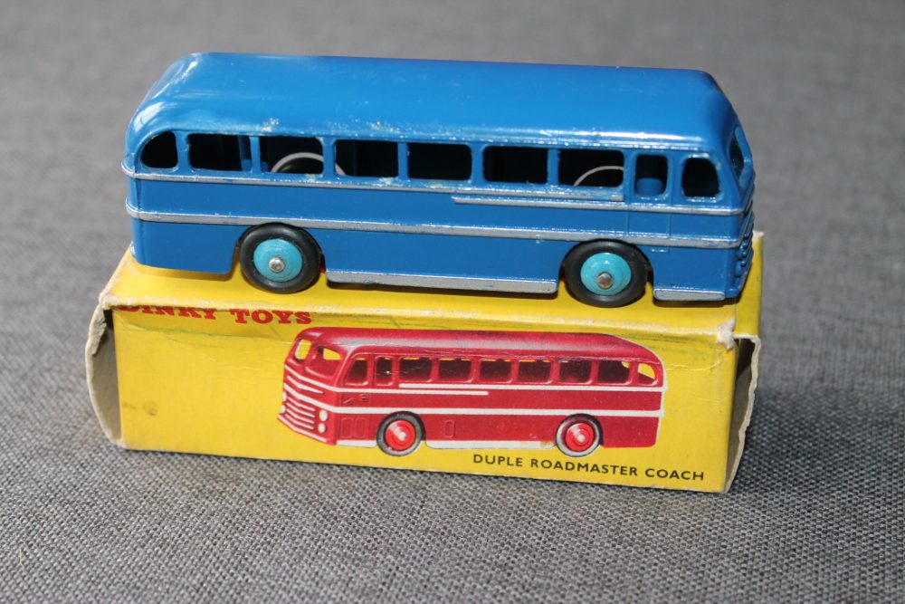 duple roadmaster coach dinky toys 282 side