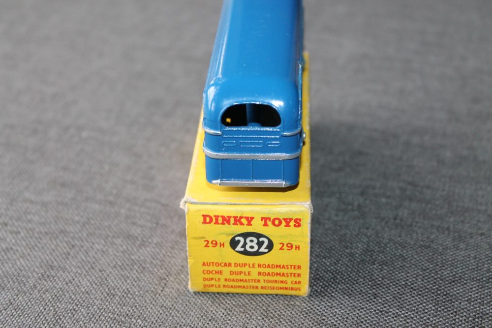 duple roadmaster coach dinky toys 282 back