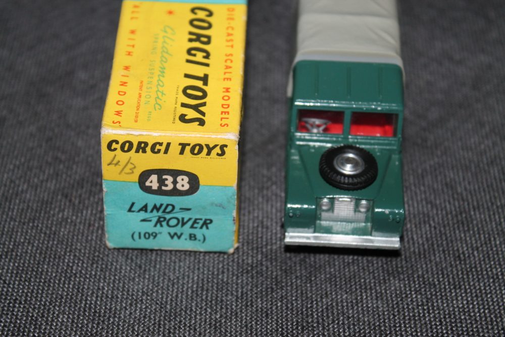 land rover rare colour corgi toys 438 front