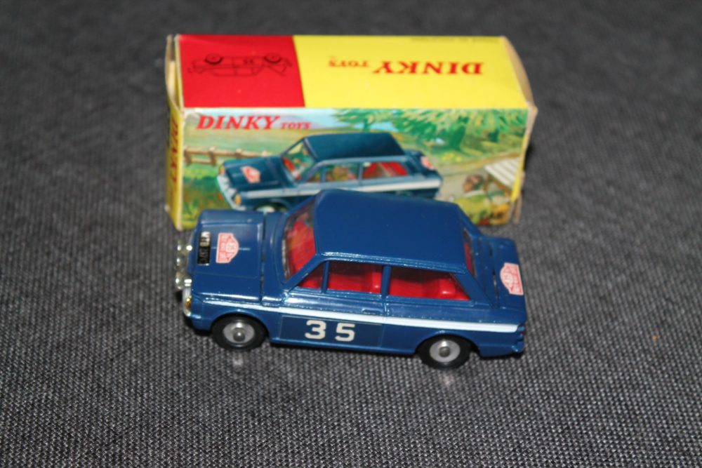 hillman imp rally car dinky toys 214