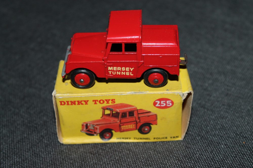 mersey tunnel police vehicle dinky toys 255
