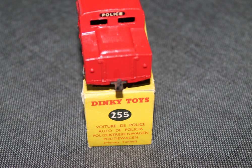 mersey tunnel police vehicle dinky toys 255 back