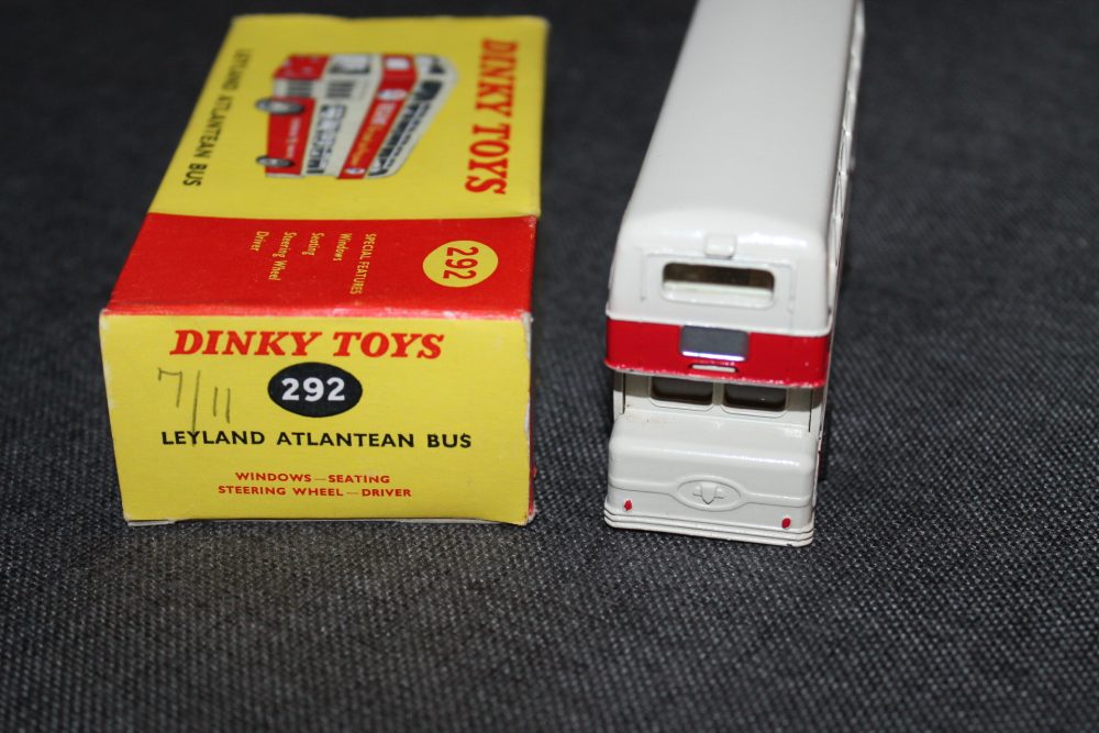 leyland atlantean bus regent dinky toys 292 back