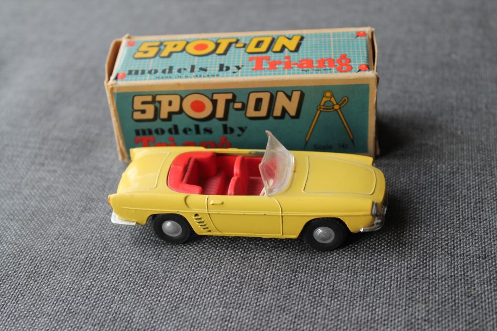 renault floride convertible yellow spot on toys 166 side
