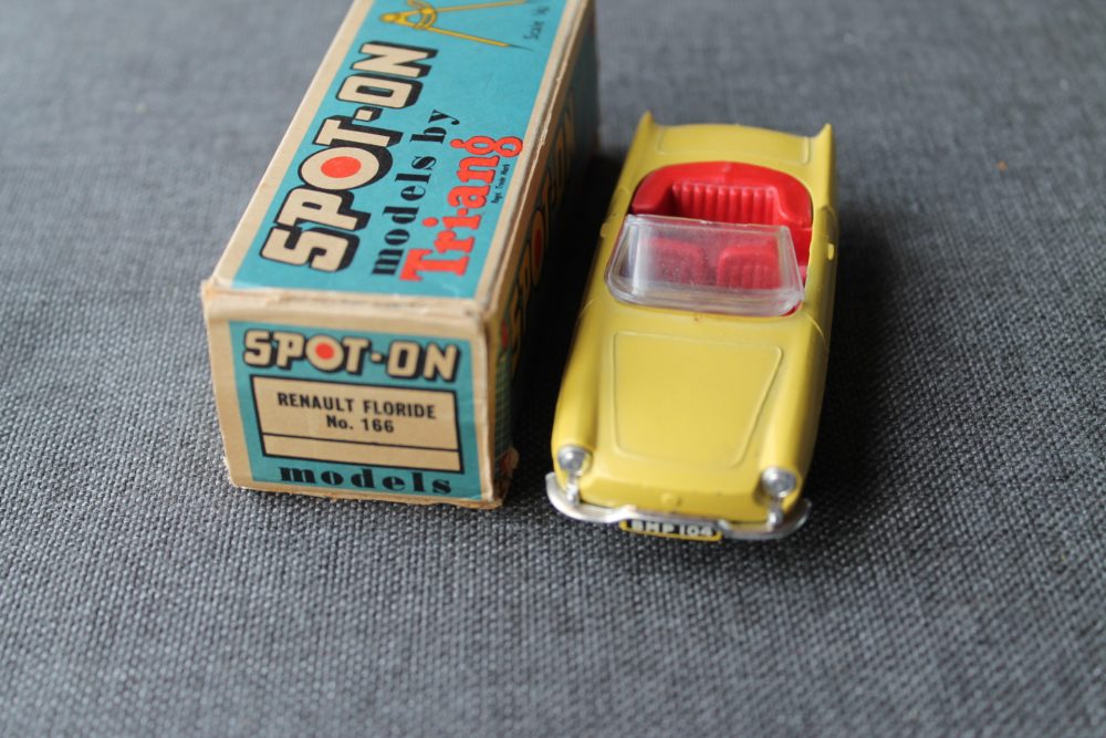 renault floride convertible yellow spot on toys 166 front