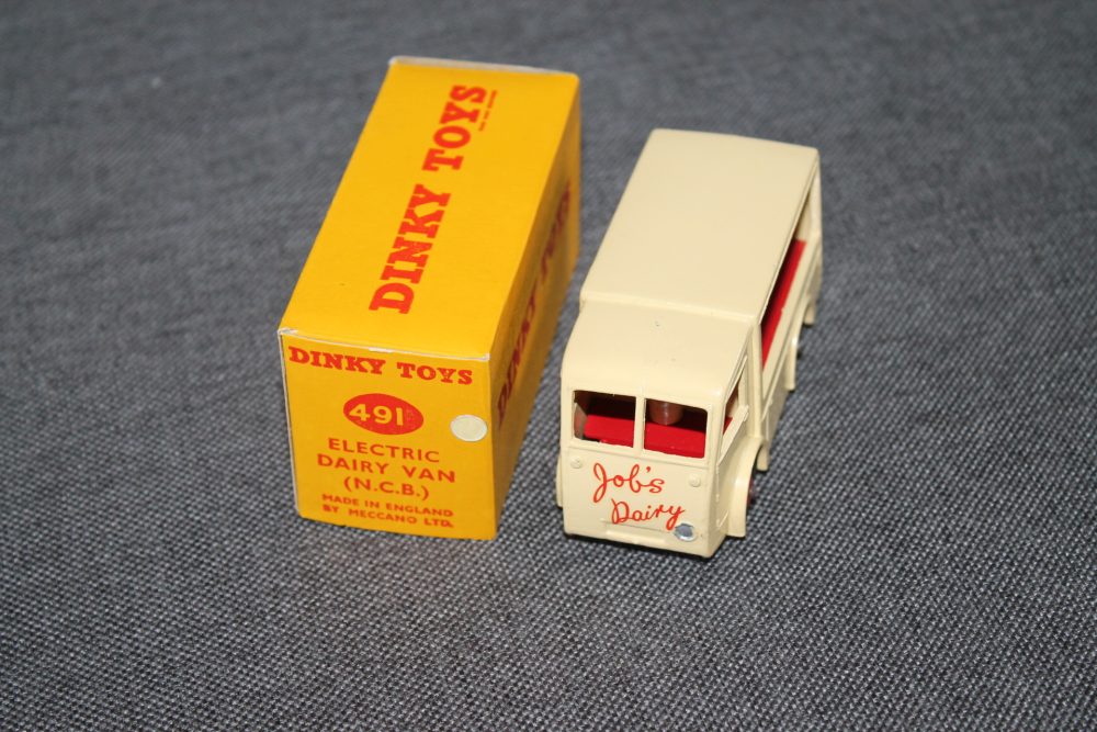 job's dairy milk float dinky toys 491 front