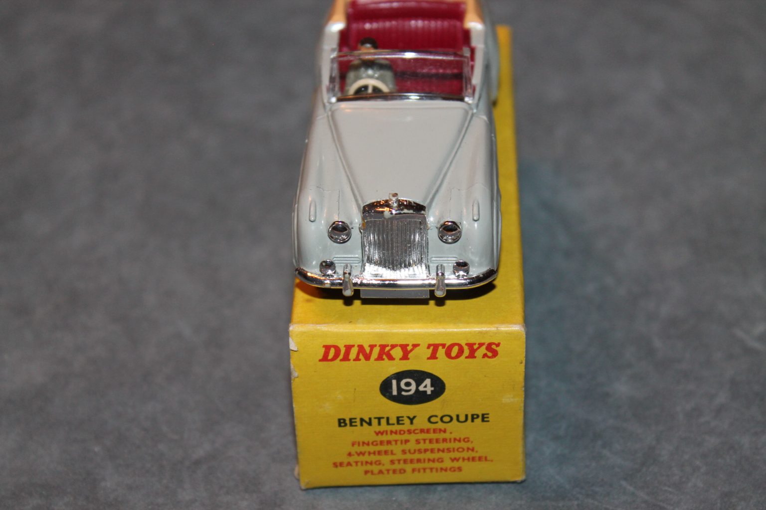 Dinky Toys 1:48 - Model car (3) - ref. 36b Bentley Coupé (3) avec boite