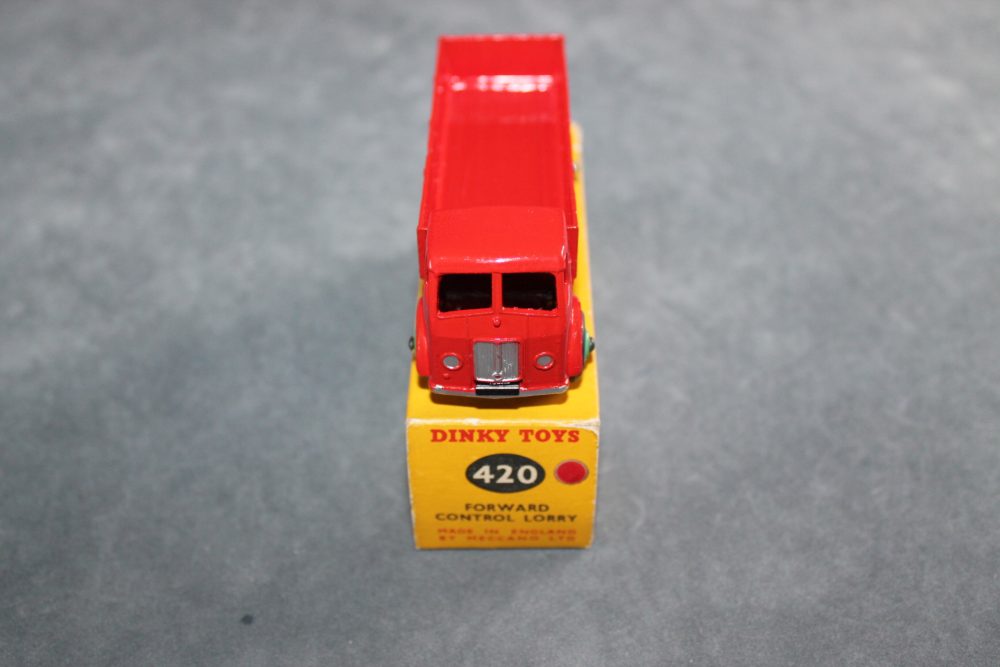 forward control lorry red dinky toys 420 front