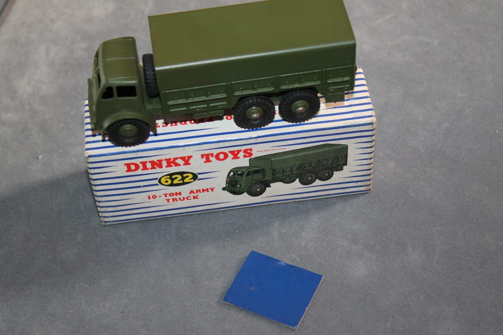 10 ton army truck dinky toys 622