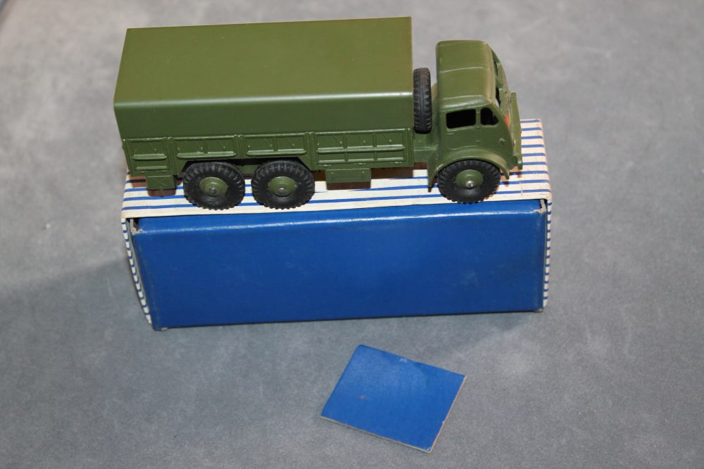 10 ton army truck dinky toys 622 side