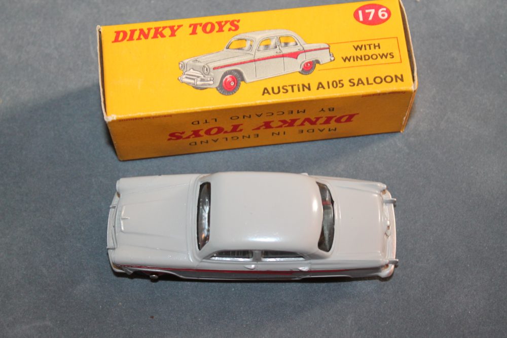 austin a105 grey dinky toys 176 top