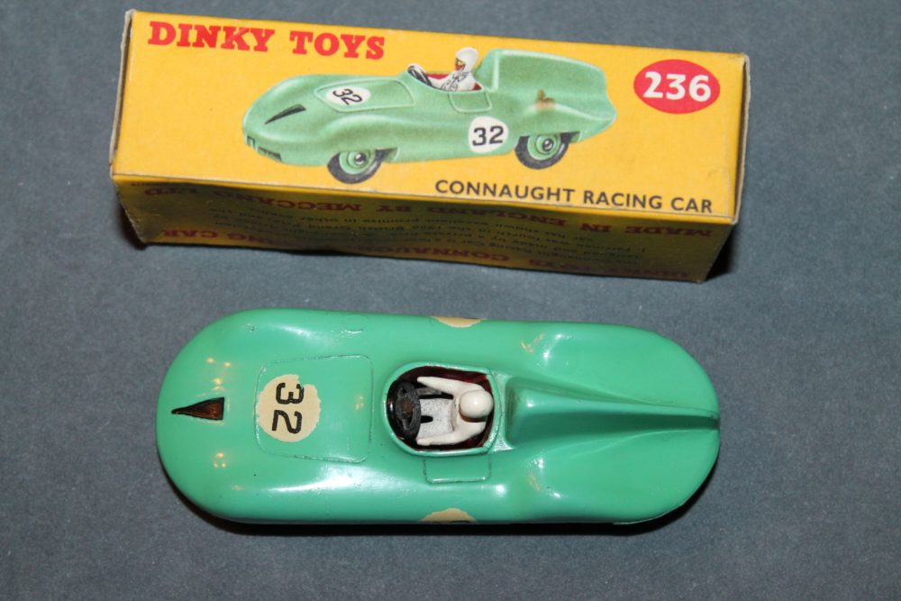 connaught racing car dinky toys 236 top