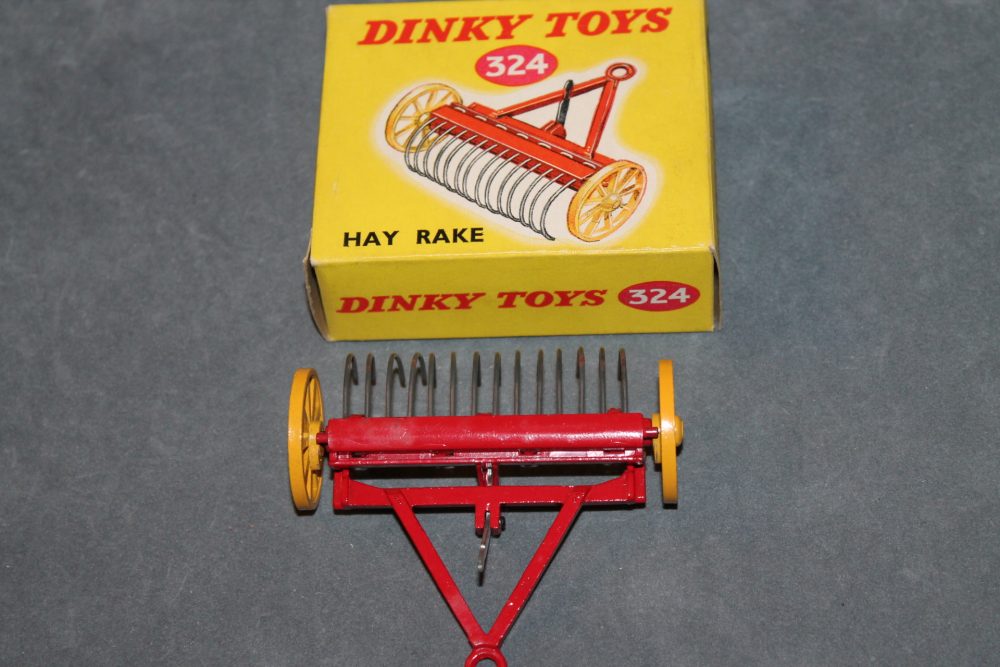 hay rake dinky toys 324