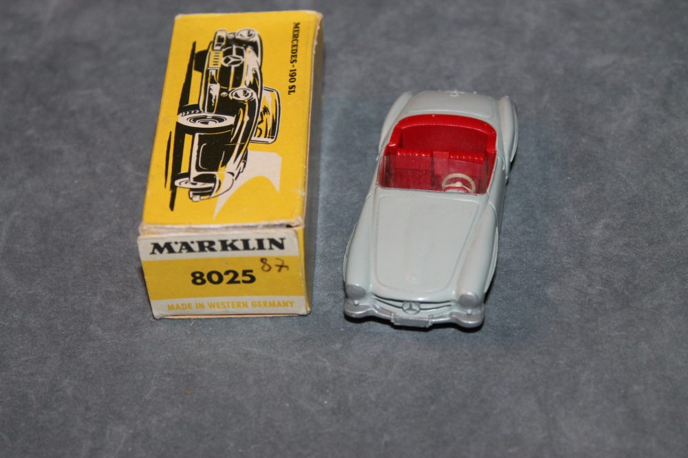 mercedes benz 190sl marklin toys 8025 front