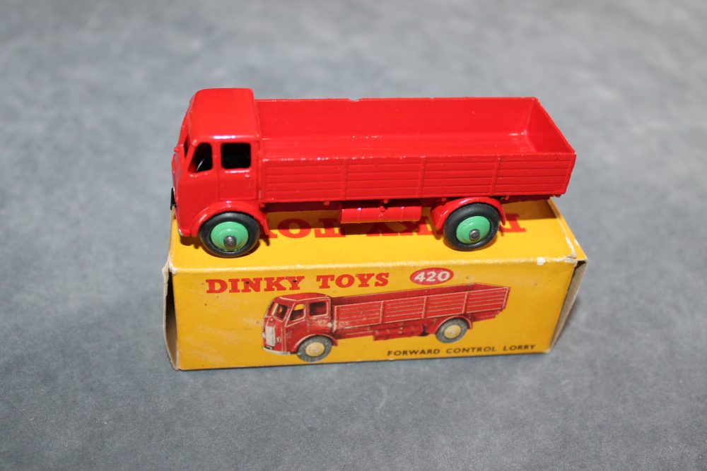 forward control lorry red dinky toys 420