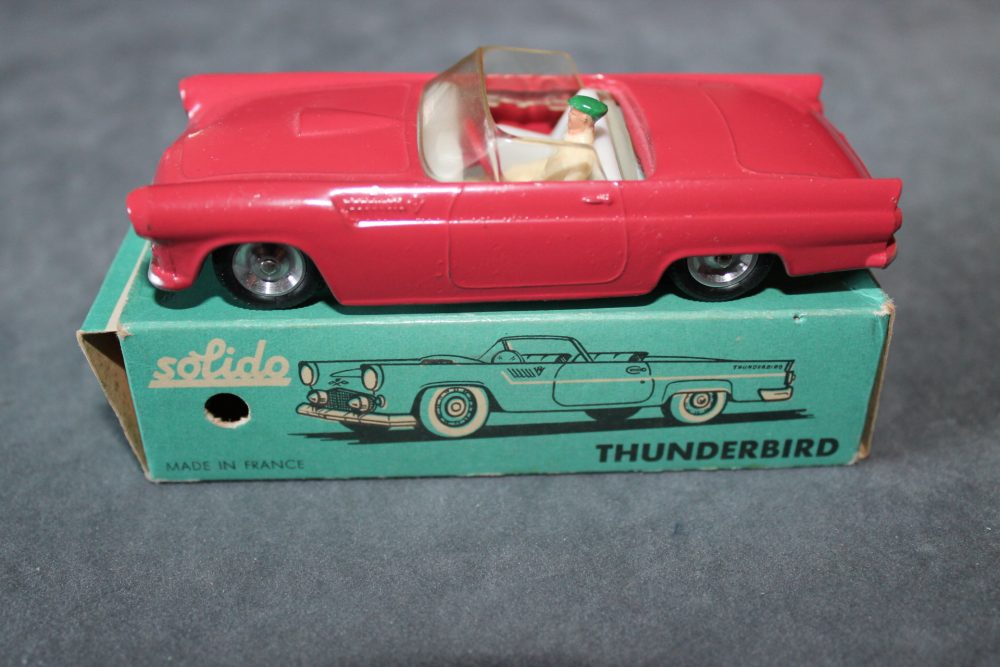 ford thunderbird convertible solido toys 113