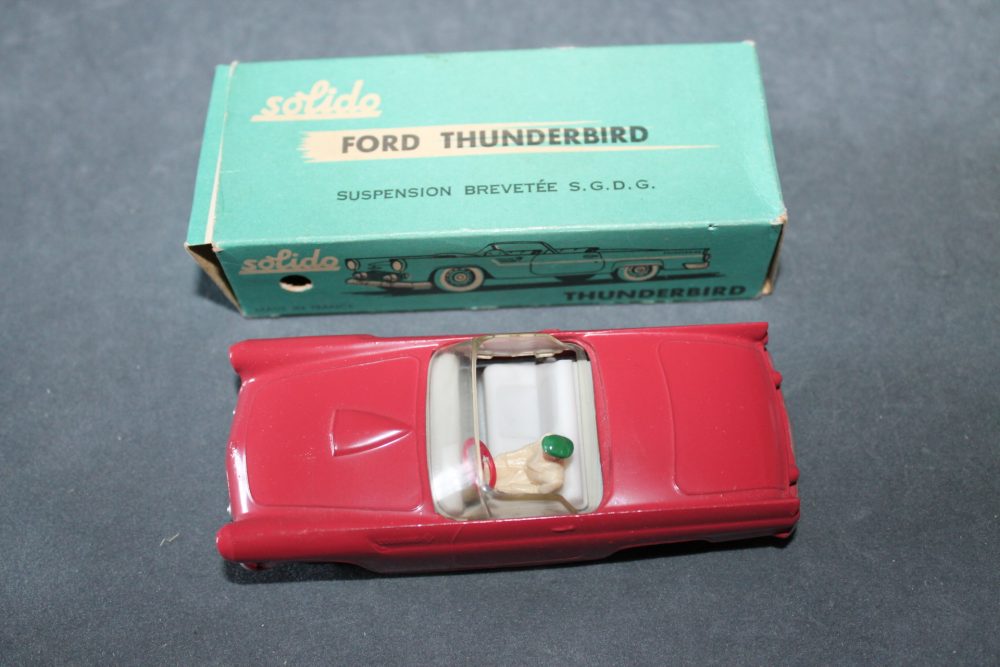 ford thunderbird convertible solido toys 113 top