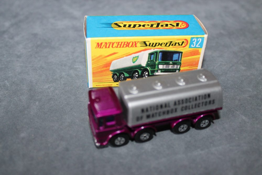 leyland tanker purple namc matchbox 32a superfast