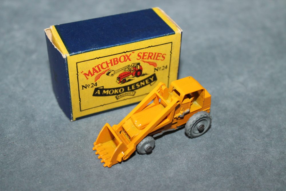 hydraulic escavator weatherill matchbox 24a