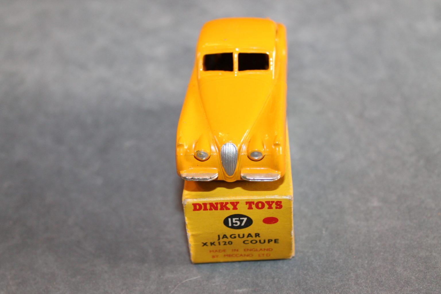 A Boxed Dinky Toys Jaguar XK120 Coupe No. 157
