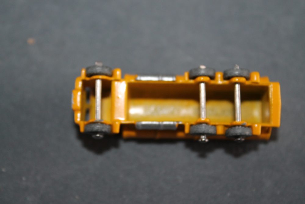 petrol tanker deep yellow matchbox toys 11a