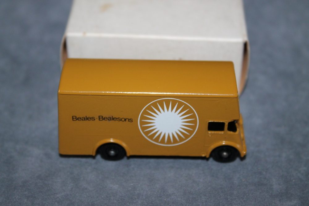 guy removals lorry beales promotional matchbox toys 46b side