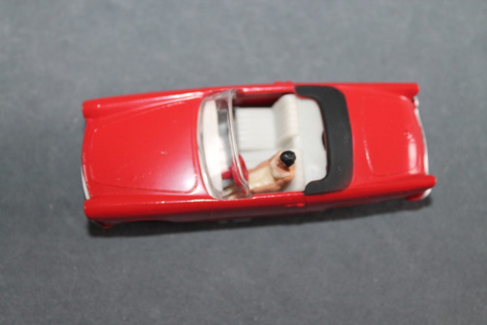oceane simca cabriolet red solido toys 110 top