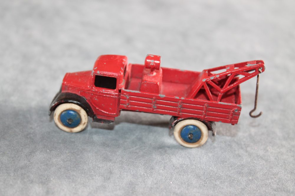 breakdown lorry pre war rare red dinky toys 30e