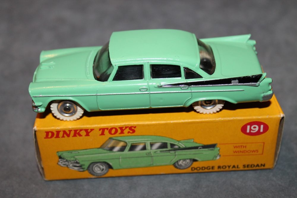 Dinky Toys 191 Dodge Royal Sedan - Diecast