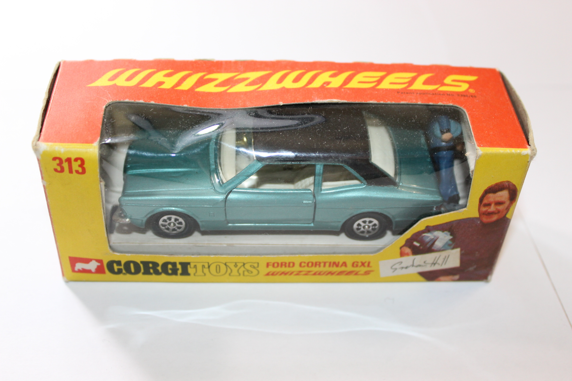 ford cortina gxl graham hill corgi toys 313