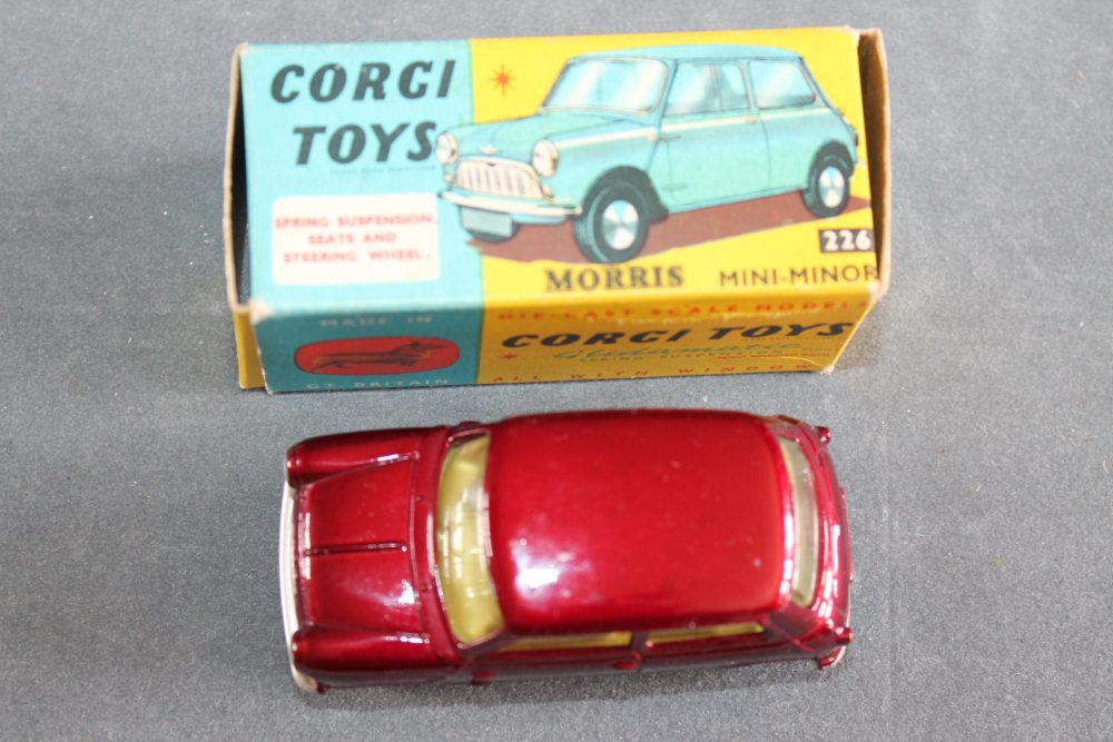 morris minor corgi corgi toys 226 top
