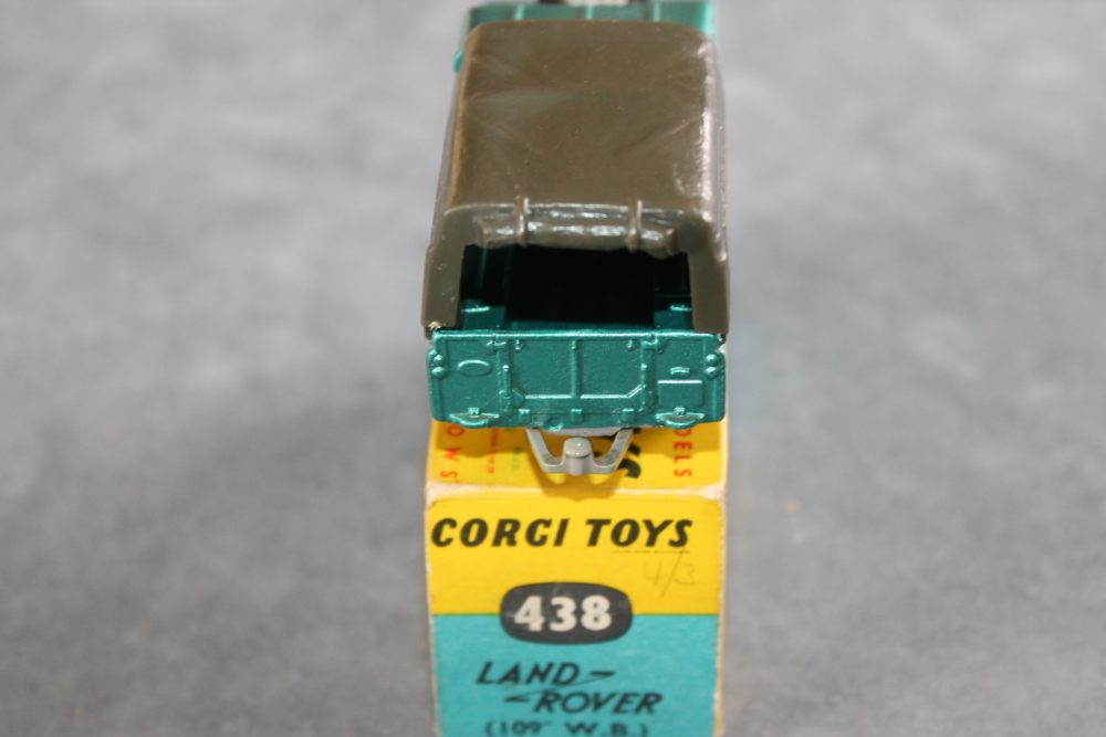 land rover lepra corgi toys 438 back