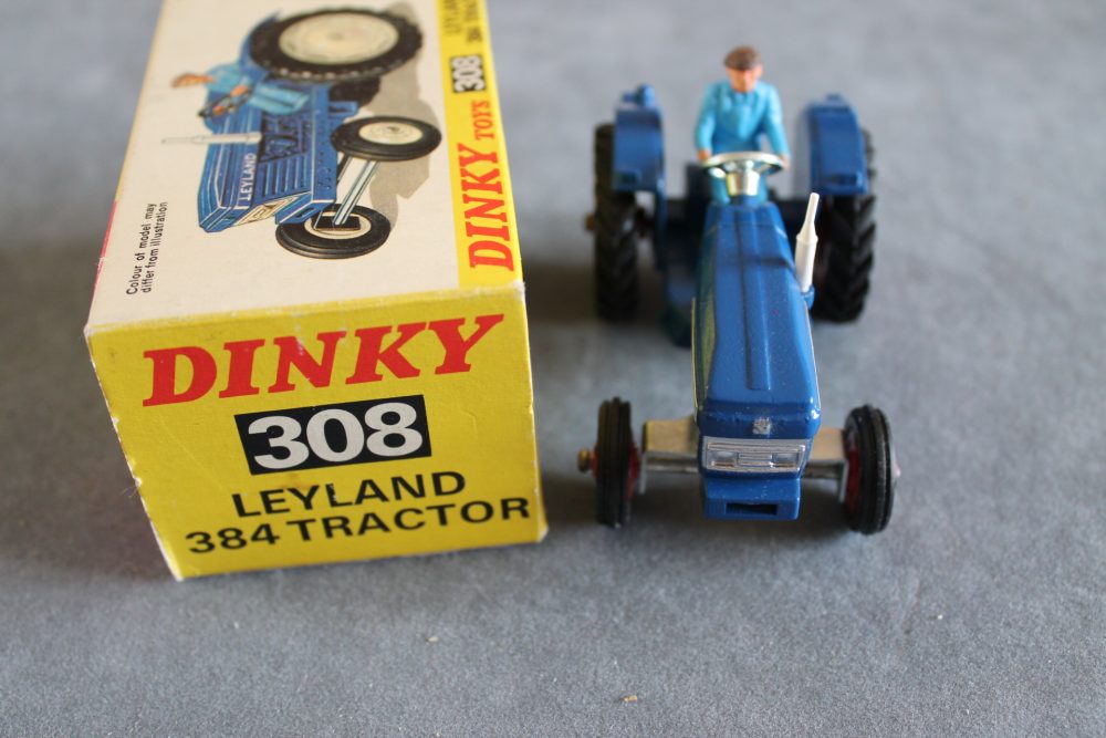 leyland 384 tractor scarce issue dinky toys 308 front