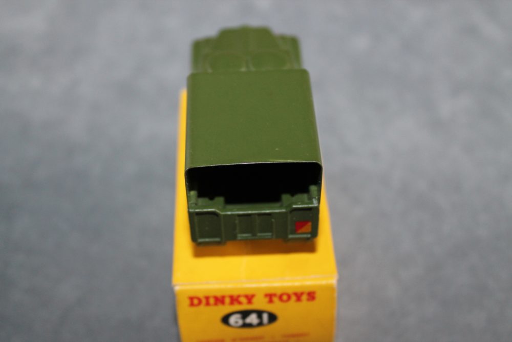 army 1 ton cargo truck dinky toys 641 back