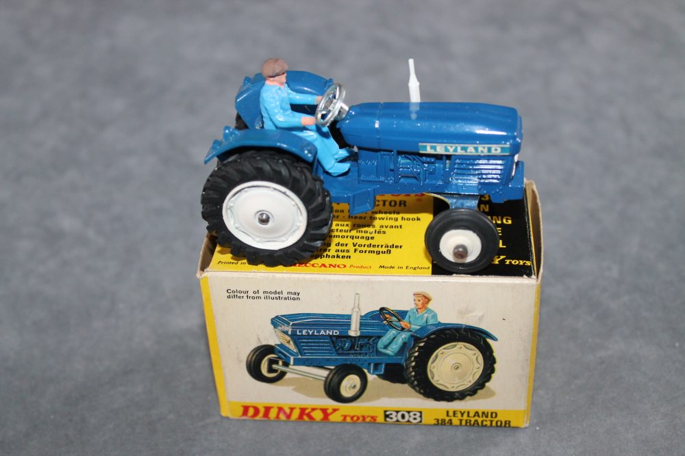 leyland 84 tractor dinky toys 308 side