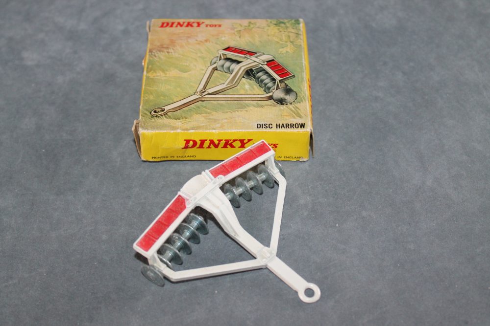 disc harrow dinky toys 322