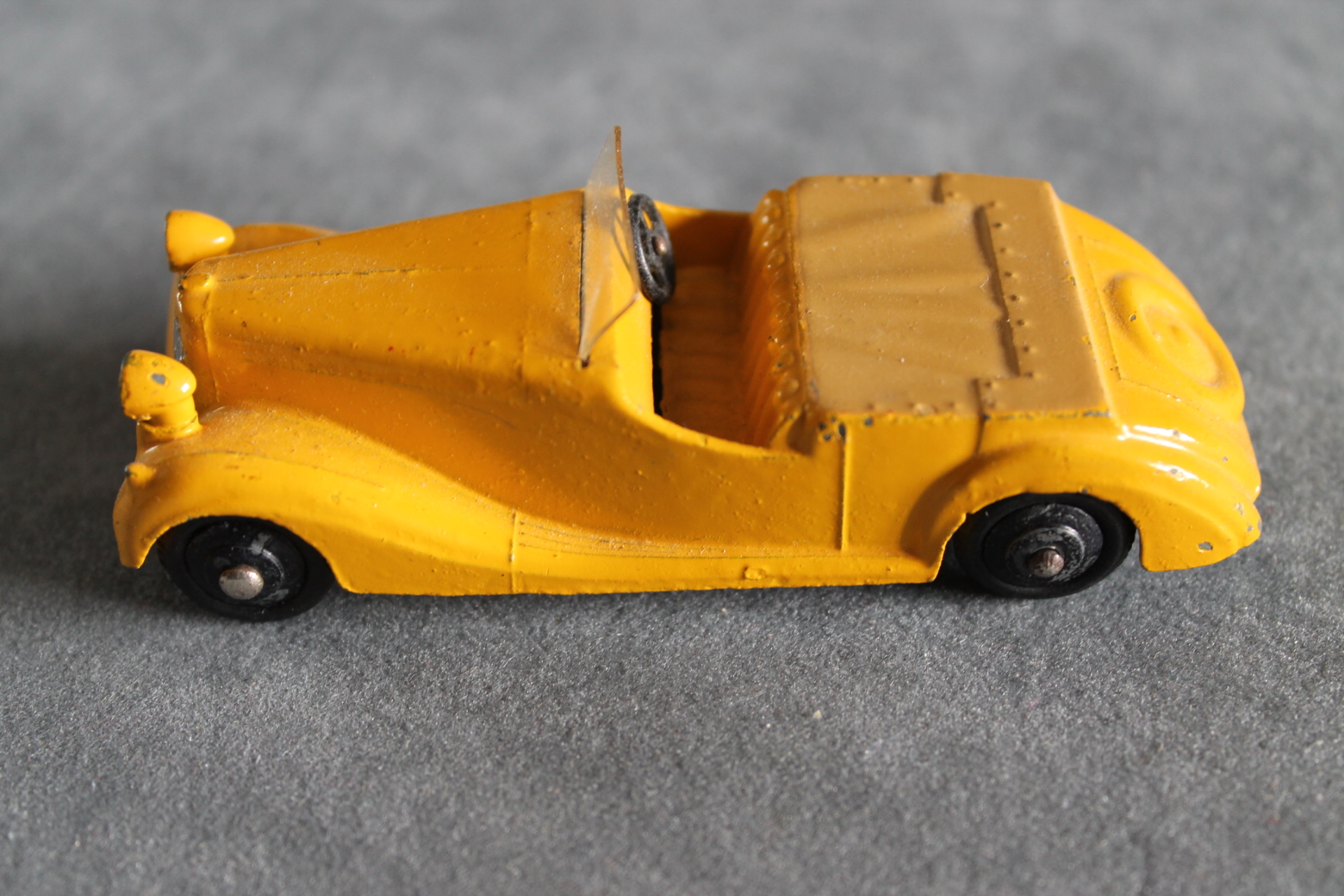 Dinky 38B Sunbeam-Talbot Sport Rouge 1946 1:43 - Vintage Meccano, état D'origine