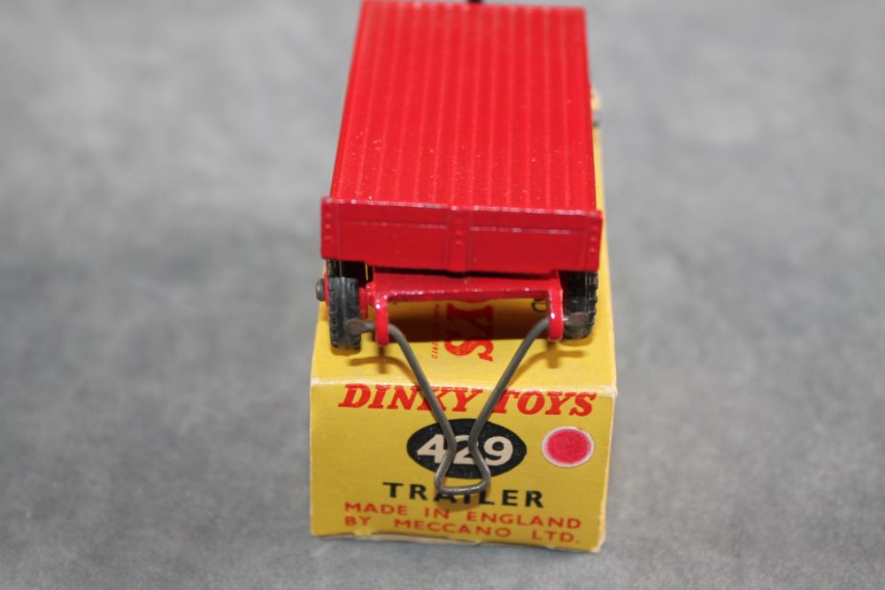 trailer red dinky toys 429 front