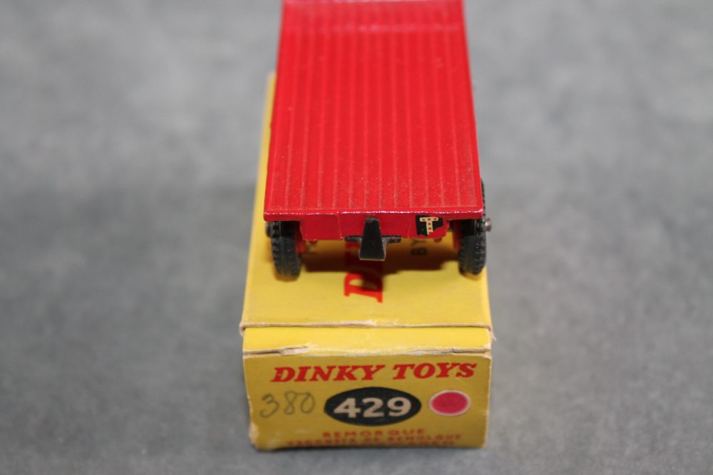 trailer red dinky toys 429 back